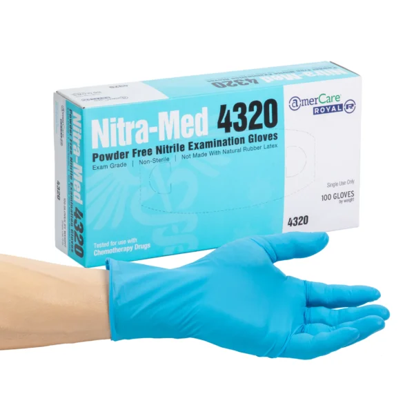 Blue Nitrile Exam Gloves (1000 Glove Case)